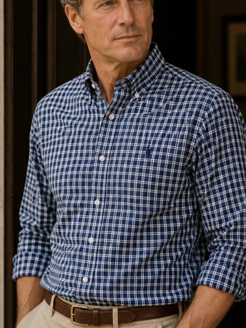 Ralph Lauren Classic Plain Shirt size XL